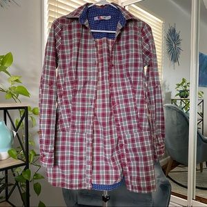 TRF plaid long shirt